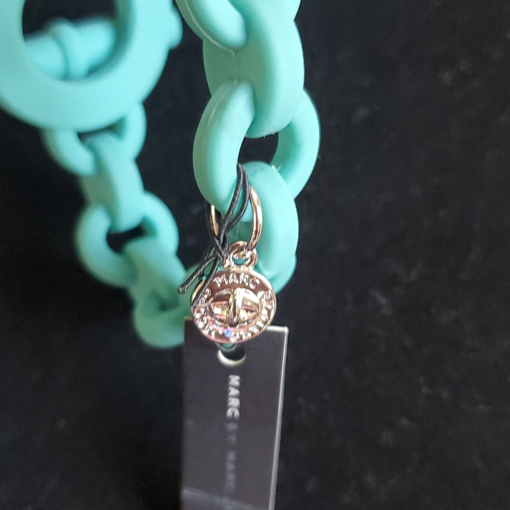 Marc By Marc Jacobs Silicone Bracelet/Aqua Lagoon - Picture 5 of 10